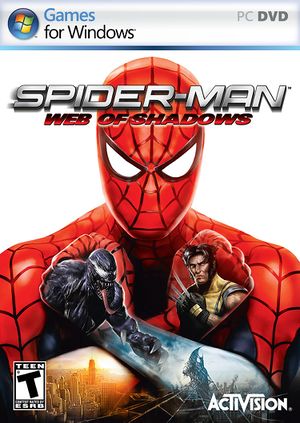 Spidermna Web Of Shadows Gamepad